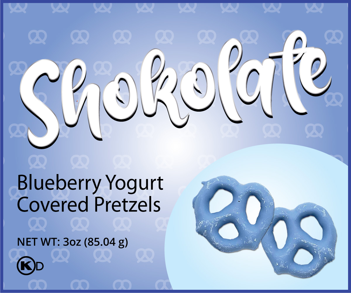 Blueberry Yogurt Pretzels 3oz