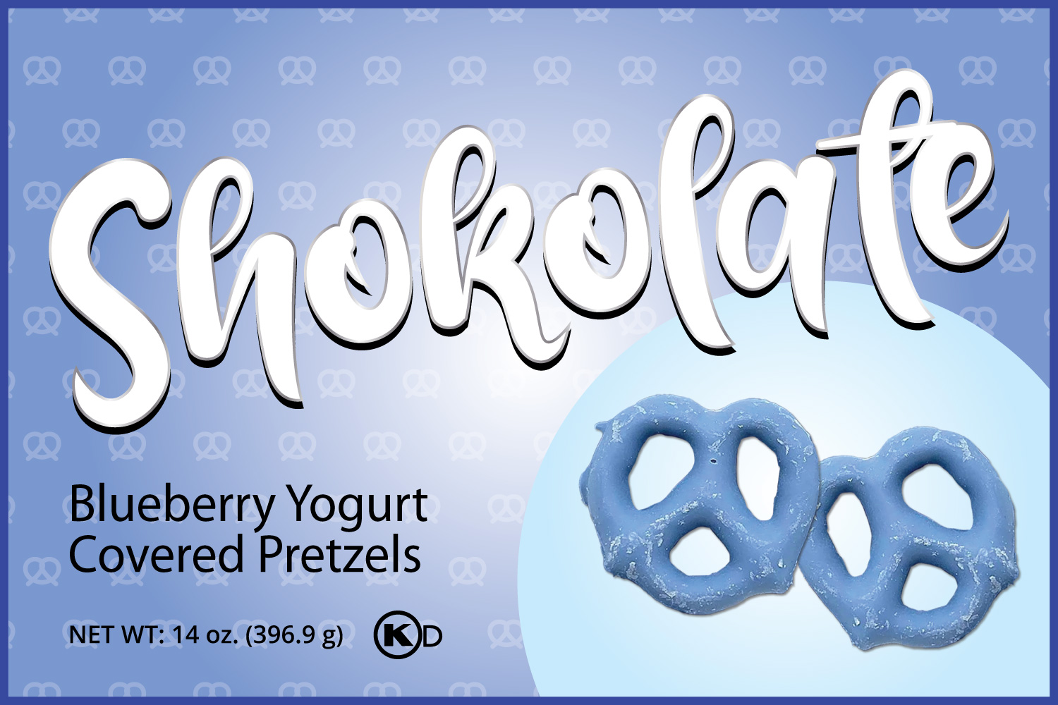 Blueberry Yogurt Covered Pretzels