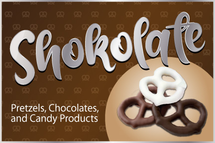 Shokolate Pretzels, Chocolates and Candy