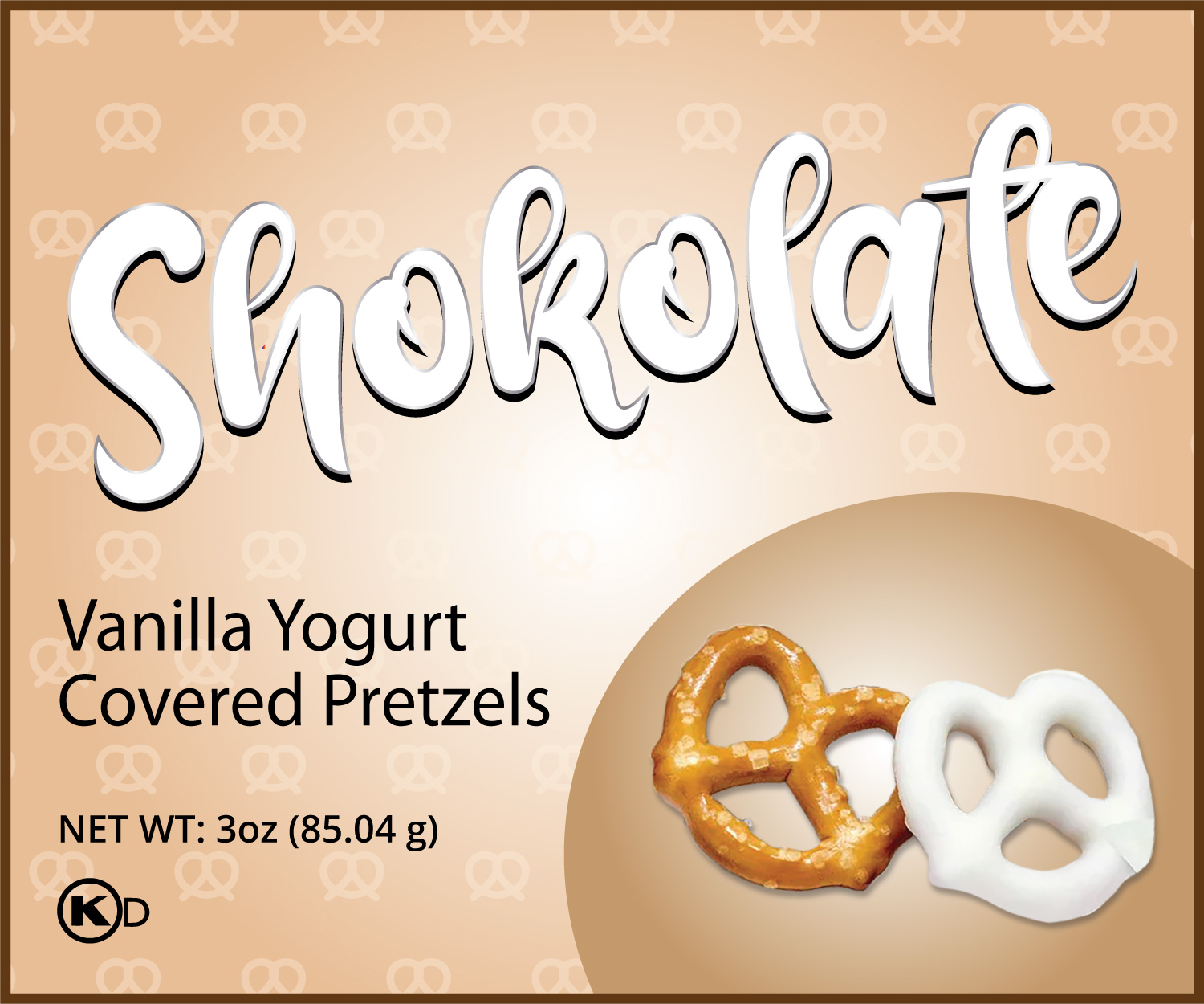 Vanilla Yogurt Pretzels 3oz